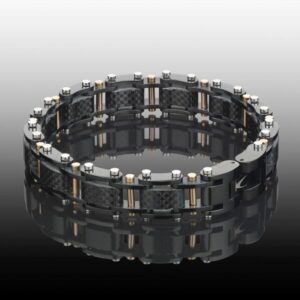 bracelet Black Fiber Chain